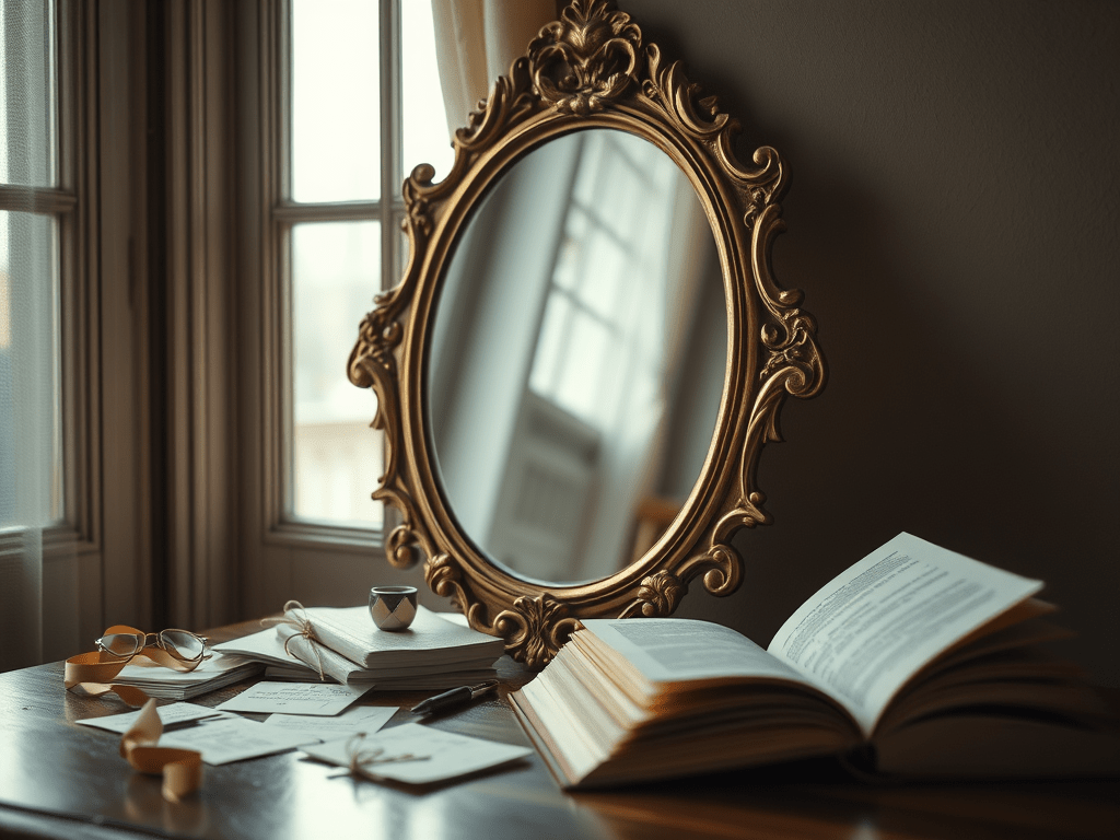 #ChatTuesday #TuesdayThoughts: Mirrors are great for&nbsp;reflecting.