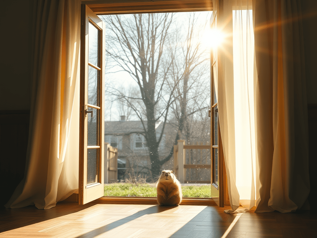 #WednesdayWisdom: Nobody tell the groundhog.