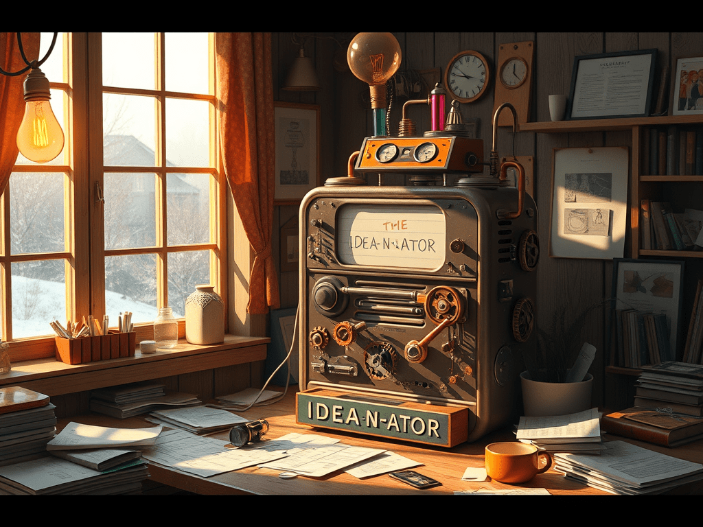 #ThursdayThoughts: Trying to fire up the Idea-N-ator.