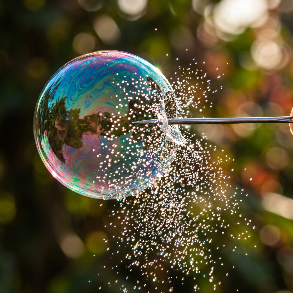 #ThursdayThoughts: The bubble bursters.